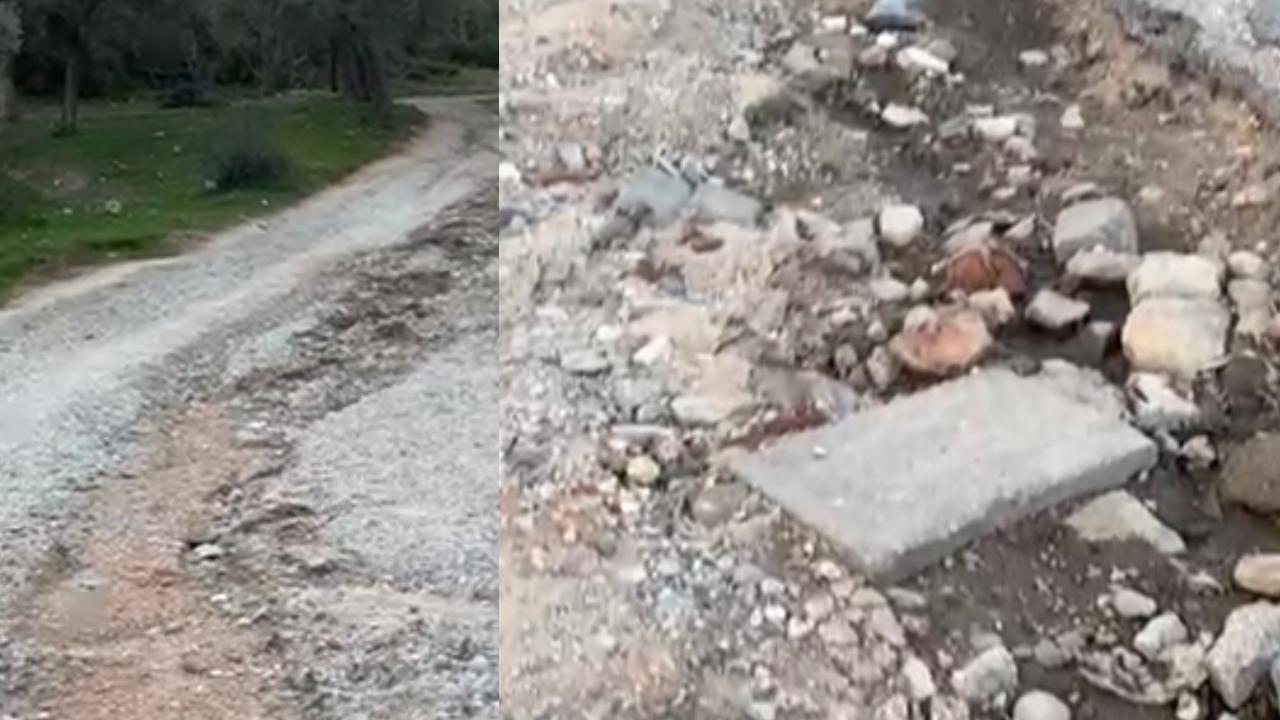 Muğla'nın Milas ilçesine bağlı Beçin Mahallesi sakinleri, uzun yıllardır yaşadıkları