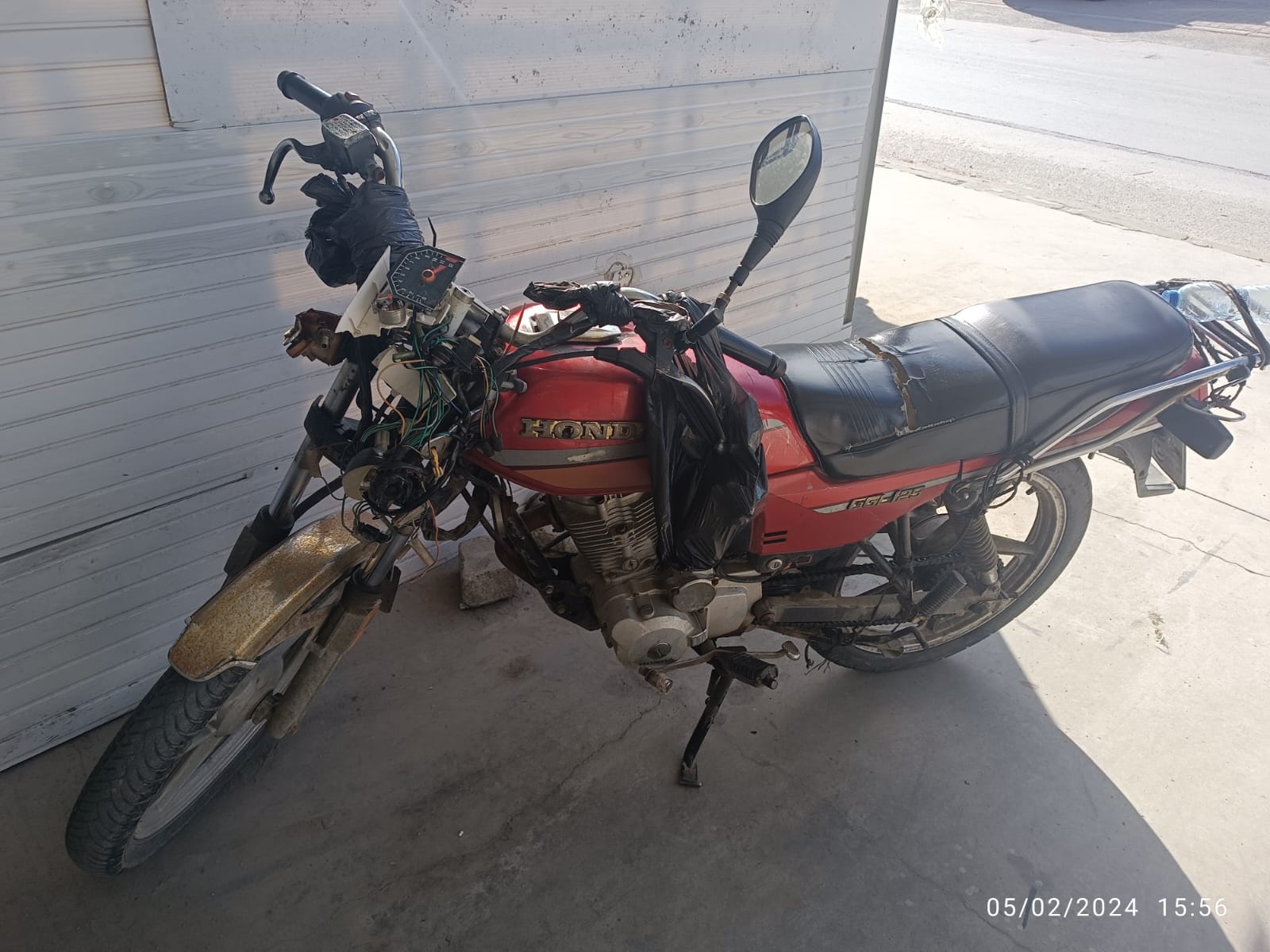 Muğla'nın Milas ilçesine bağlı Sanayi Caddesi üzerinde seyir halinde olan