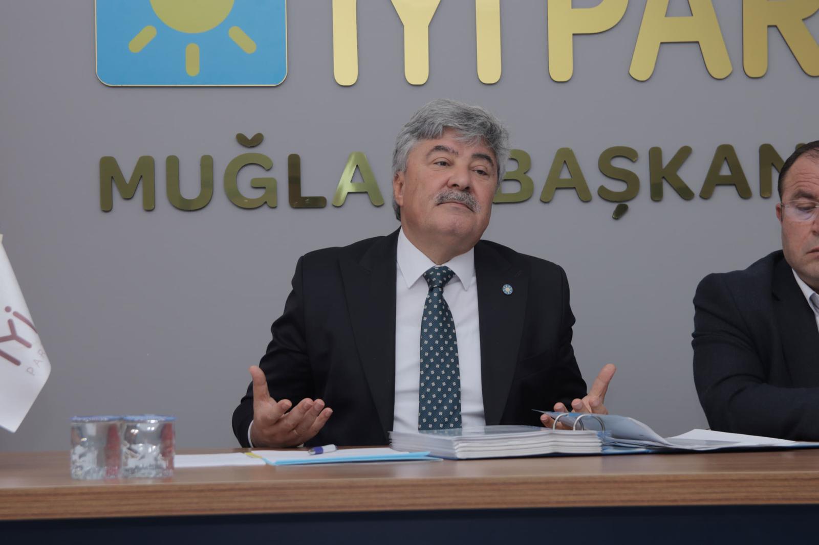 İYİ Parti Muğla Büyükşehir Belediye Başkan Adayı Metin Ergun, adaylığına