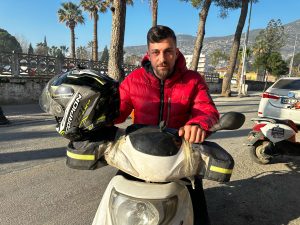 Milas'ta son zamanlarda motosikletli kurye kazalarında artış gözleniyor.