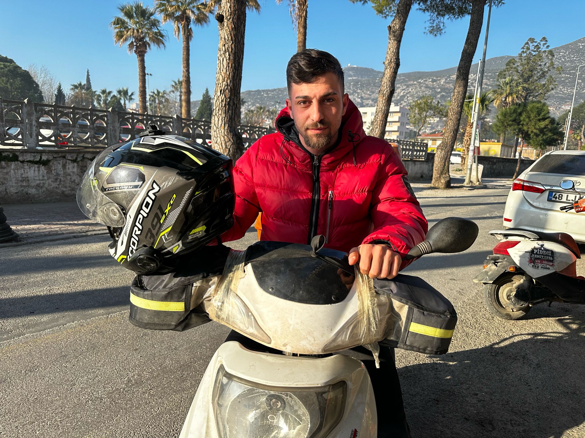 Milas'ta son zamanlarda motosikletli kurye kazalarında artış gözleniyor.