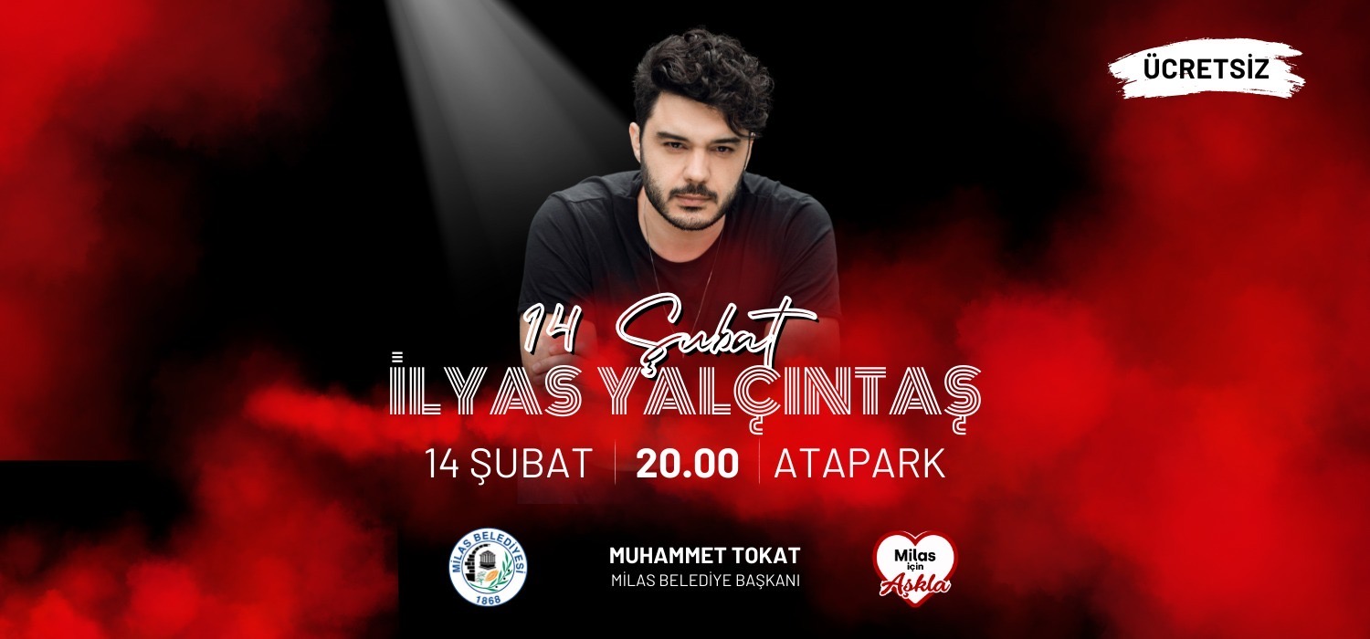 Milas Belediyesi, 14 Şubat Sevgililer Günü dolayısıyla müziğin güçlü ismi