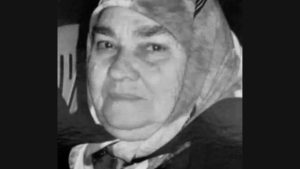 Milas Belediye Meclis Üyesi Avukat Şakir Özdemir’in annesi Nergiz Özdemir,