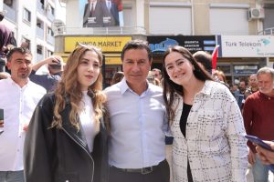 CHP Muğla Büyükşehir Belediye Başkanı adayı Ahmet Aras, Yatağan’da düzenlenen