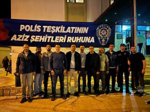 Muğla'nın Milas ilçesi Emniyet Müdürlüğü, şehit polislerimizi anma etkinliği kapsamında