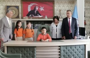 Muğla’nın Milas ilçesinde bulunan Fatih İlköğretim Okulu öğrencisi Ömer Asaf