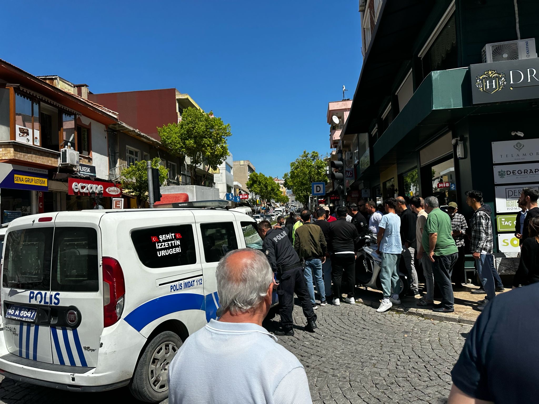 Muğla’nın Milas ilçesinde meydana gelen olayda, Menteşe Caddesi’nde plakasız motosikletiyle