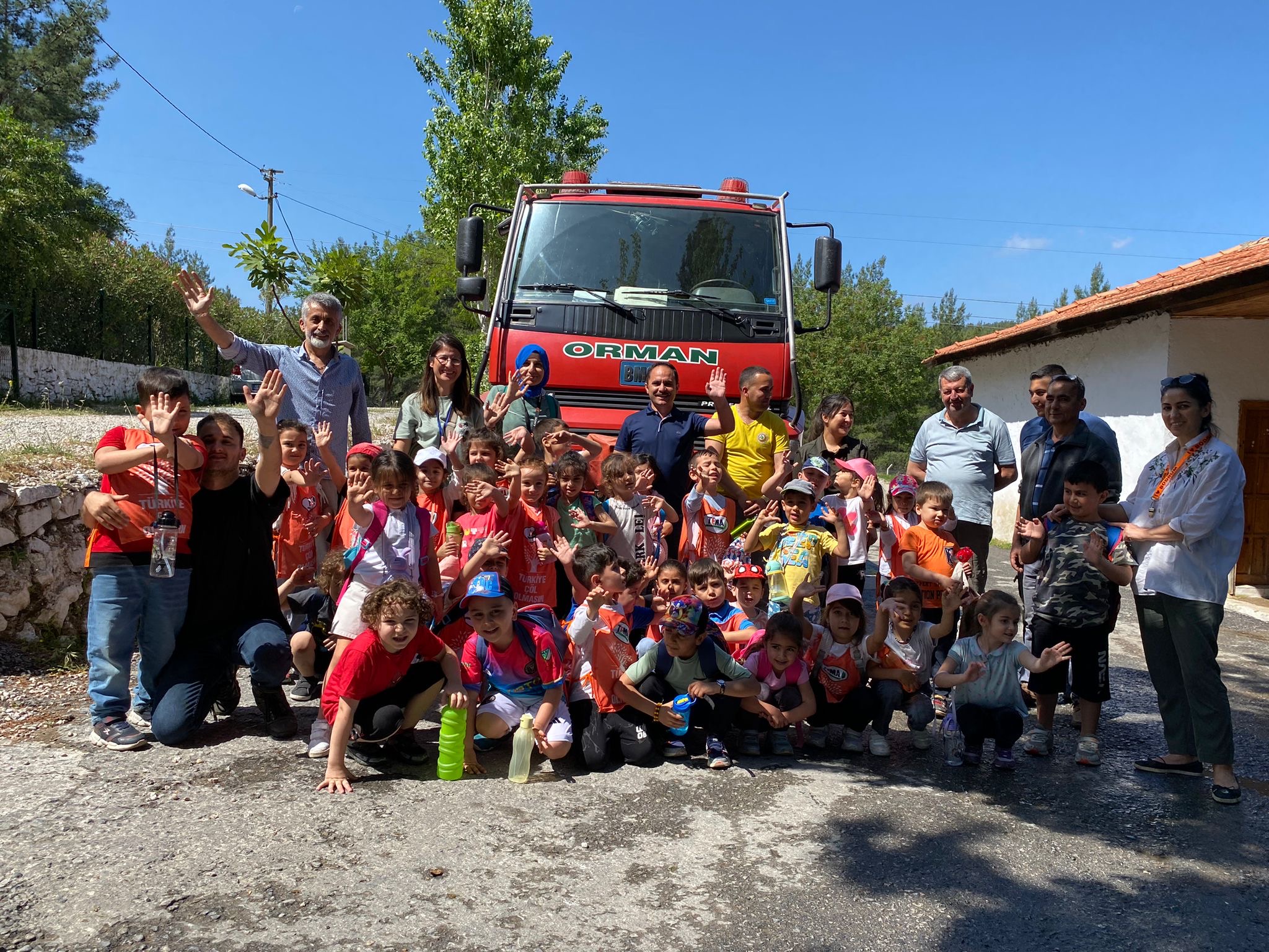 Minik Eller Minik Fidanları Toprakla Buluşturdu Atatürk Mesleki ve Teknik Anadolu Lisesi Uygulama Anaokulu, Milas Orman