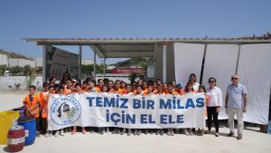 Milas Belediyesi Atık Getirme Merkezi’nin bugünziyaretçileri vardı. 5 Haziran&nbsp;Dünya&nbsp;Çevre Günü