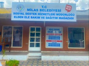 Milas Belediyesi tarafından ihtiyaç fazlası eşyaların yardıma ihtiyaç duyan vatandaşlara