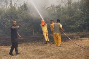 Tecrübeli ekibiyle birlikte görev alanındaki yangınlara hızlı ve etkili müdahalelerde