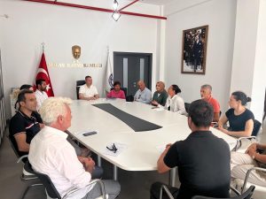 Milas İlçe İnsan Hakları Kurulu, yenilenen üyeleriyle Milas Kaymakamı M.