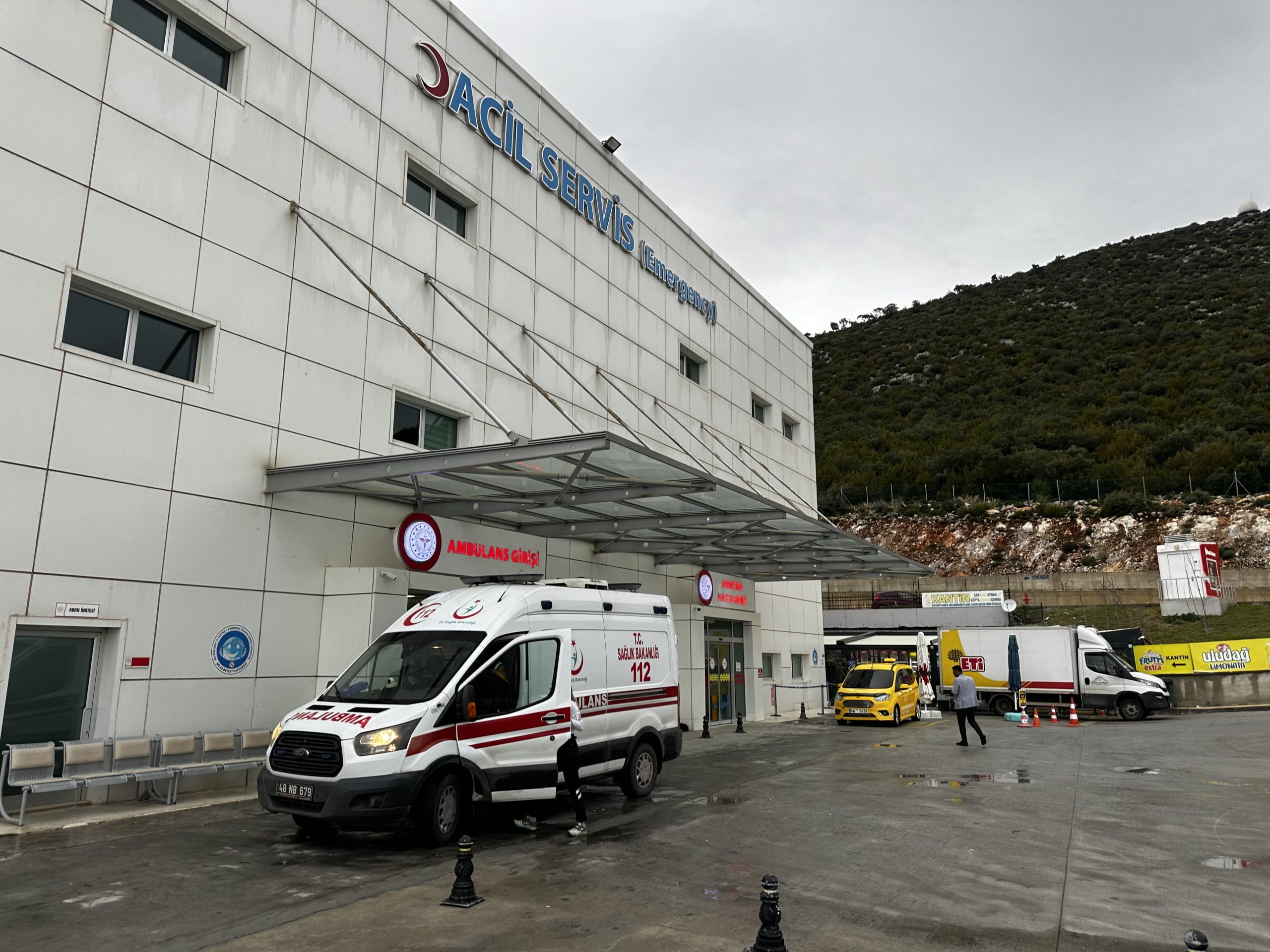 Muğla’nın Milas ilçesinde, TOKİ inşaat alanında meydana gelen iş kazasında