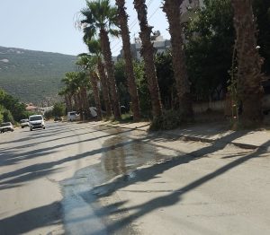 Muğla’nın Milas ilçesi Aydınlıkevler Mahallesi’nde yaklaşık 2 aydır boşa akan