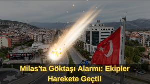 Muğla’nın Milas ilçesinden gelen göktaşı düştüğü ihbarları, yerel ekipleri alarma