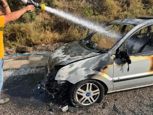 Muğla’nın Milas ilçesinde Milas-Yatağan karayolu üzerinde seyir halinde olan bir