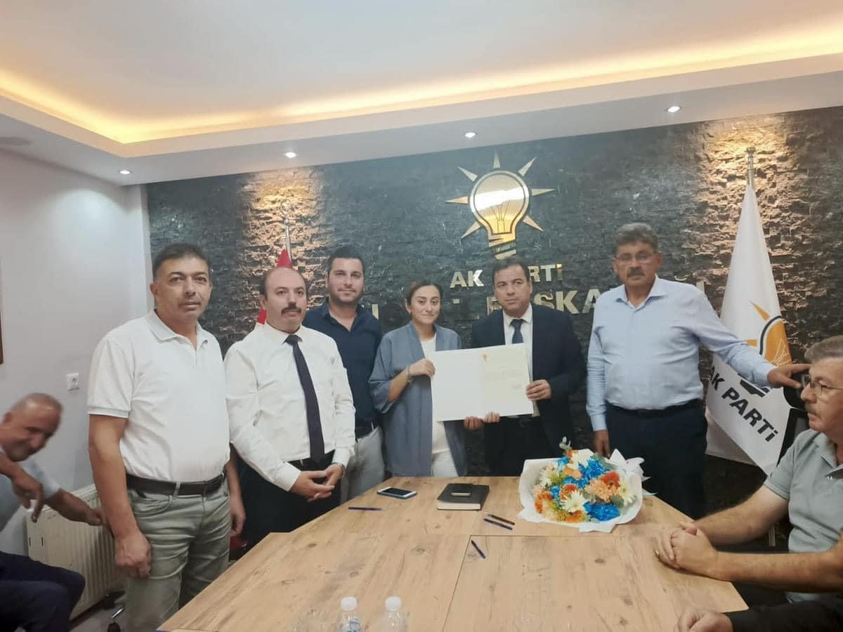 Duygu Pınar Marçalı Doğru, Milas İlçe Başkanlığı Görevine Resmen Başladı AK Parti Muğla İl Kadın Kolları Başkanı Duygu Pınar Marçalı