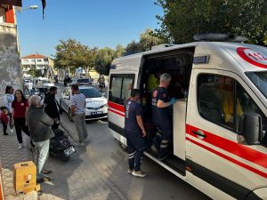 Muğla’nın Milas ilçesi İnönü Caddesi, Üçgen Park mevkiinde meydana gelen