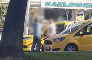 Muğla’nın Milas ilçesinde, Halilbey Bulvarı’nda yaşanan olay, taksi şoförlerinin karşılaştığı