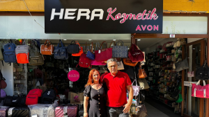 Milas Hacı İlyas Mahallesi’nde 1.5 yıldır faaliyet gösteren Hera Kozmetik,