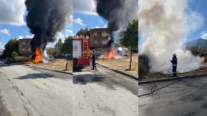 Muğla’nın Milas ilçesi Burgaz Mahallesi’nde otluk bir alanda henüz bilinmeyen