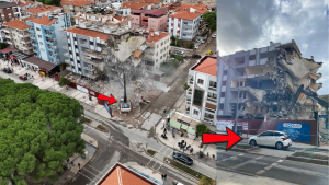 Muğla’nın Milas ilçesinde, Atatürk Bulvarı üzerinde yer alan depreme dayanıksız