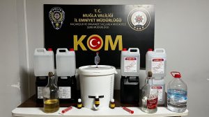 Yeni yıl öncesi alkollü içki kaçakçılığını önlemeye yönelik olarak Emniyet