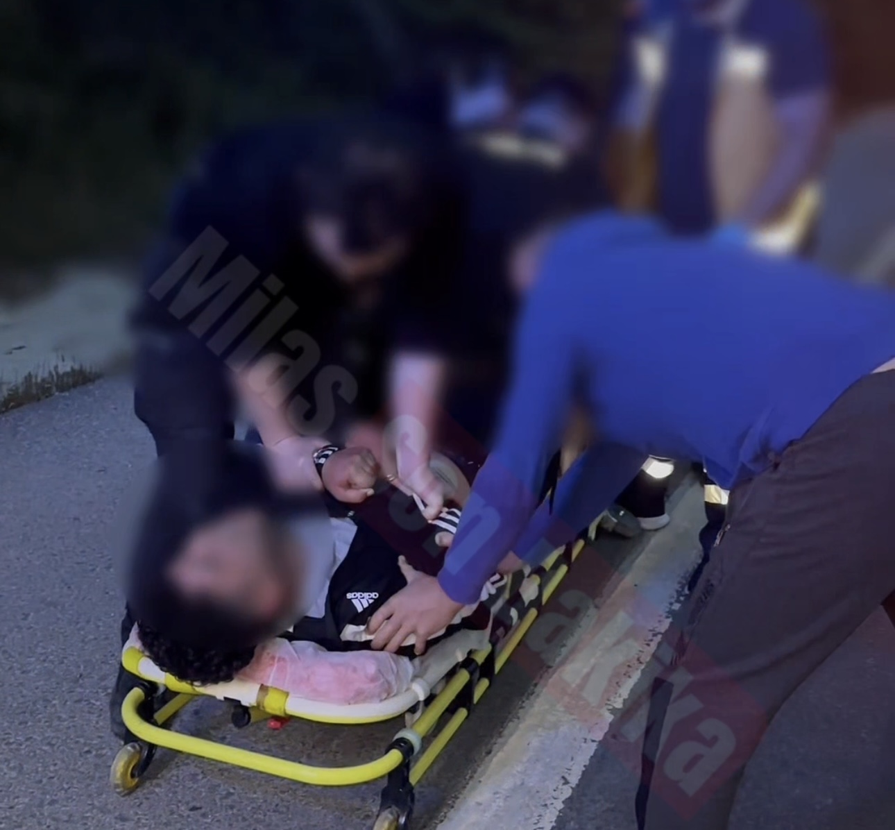 Muğla’nın Milas ilçesinde bugün yaşanan olay, polis ve sağlık ekiplerinin