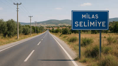 Muğla’nın Milas ilçesine bağlı Selimiye Mahallesi’nde yaşayan vatandaşlar, alt yapı