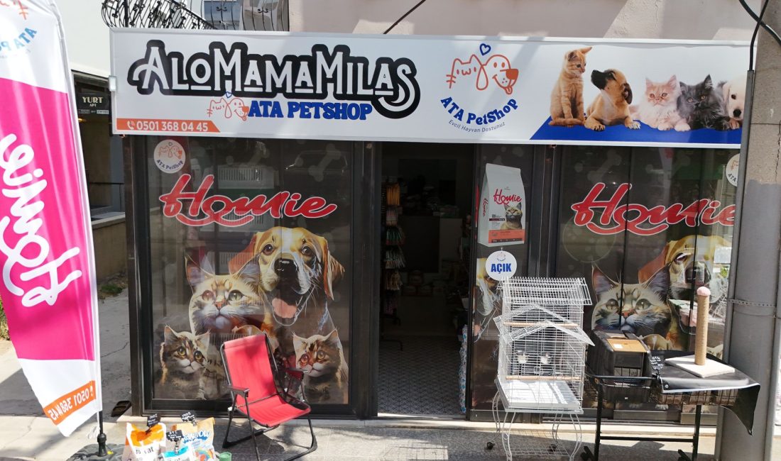 Muğla’nın Milas ilçesi Kuvayi Milliye Caddesi üzerinde Alo Mama Milas
