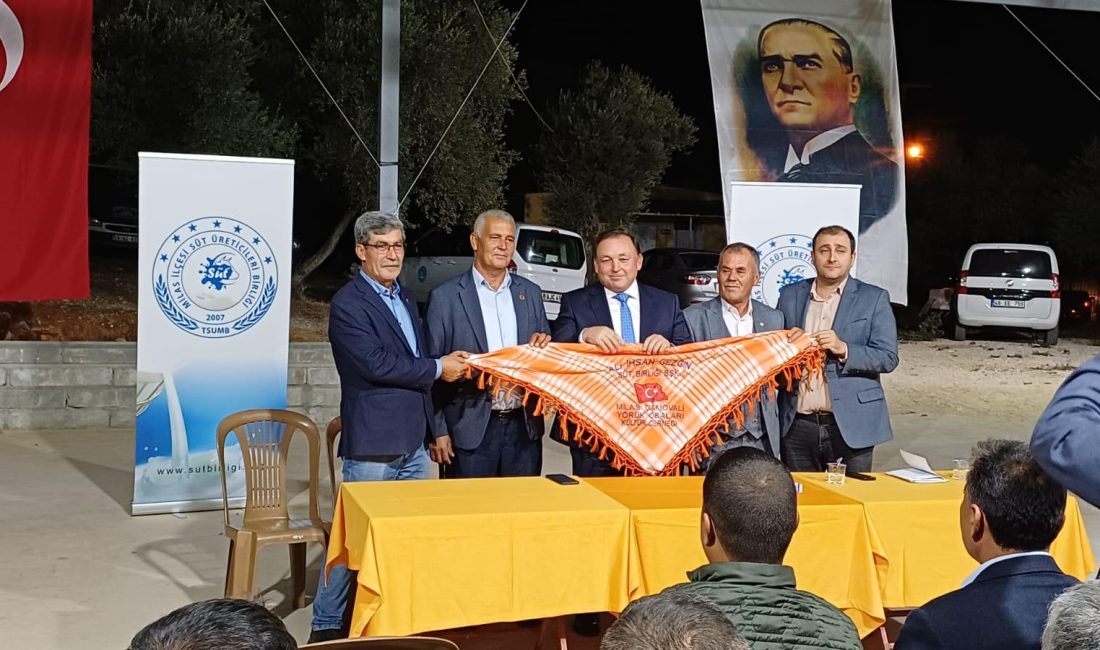 Üretici buluşmalarıyla sorunları ve talepleri bizzat üreticilerden dinleyen Milas Süt