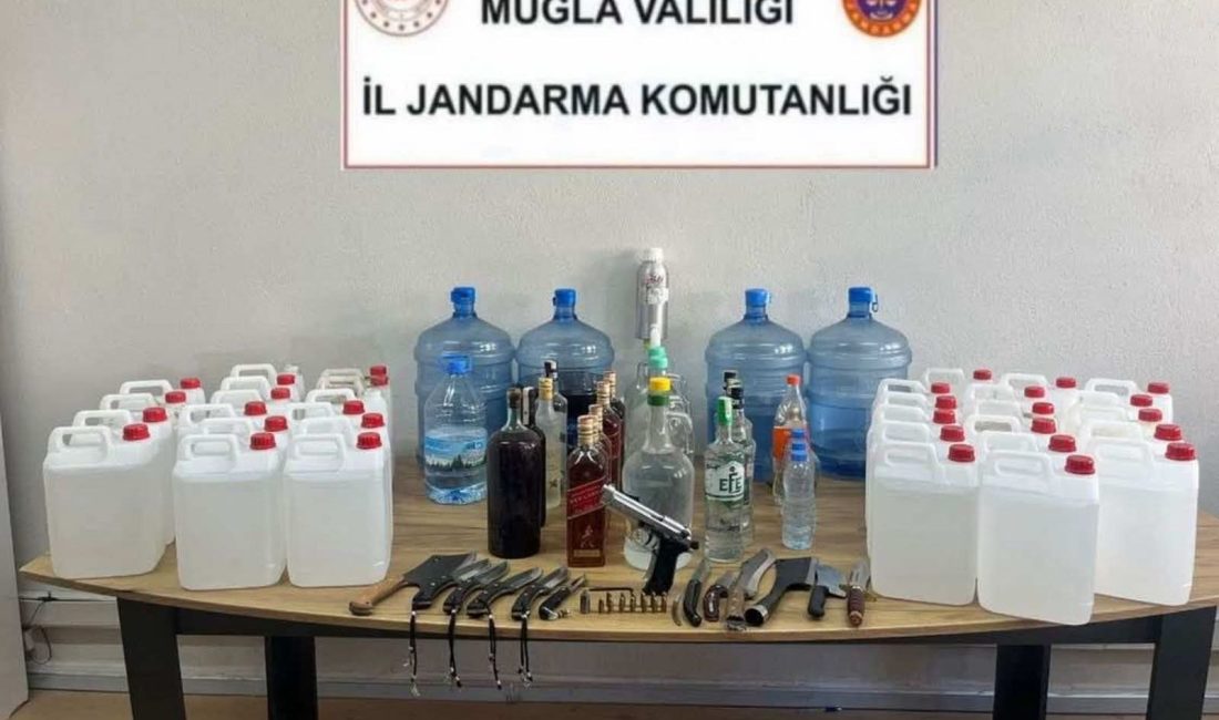 Muğla genelinde yeni yıl öncesi kaçak ve sahte içkiyle mücadele