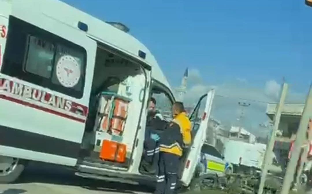 Muğla’nın Menteşe ilçesine bağlı Bayır Mahallesi’nde meydana gelen trafik kazasında