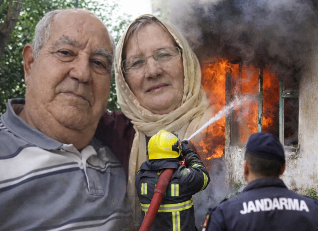 Muğla’nın Yatağan ilçesinde çıkan yangında hayatını kaybeden Nazire Kasap (76)